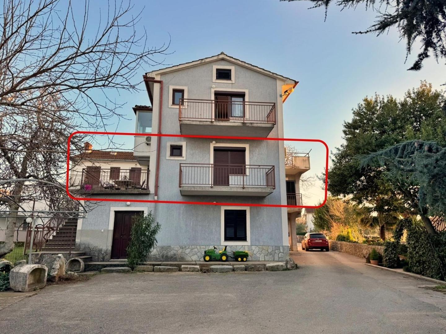 Apartments Katarina Малинска Экстерьер фото